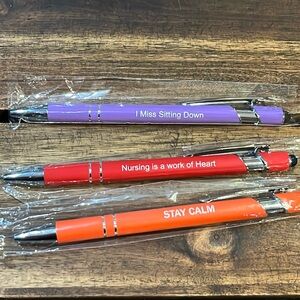 3Piece Pens Nurse Set NWOT